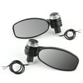thumbnail image 1 of Motorbike Accessory,2pcs 7/8in Handlebar End Motorcycle Rearview Mirror Handlebar Mirrors Quality You Can Trust, 1 of 14