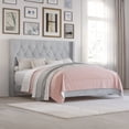 thumbnail image 5 of New Classic Furniture Huxley Solid Wood King Panel Bed in Gray, 5 of 6