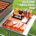 thumbnail image 5 of 3Pcs Oven Grill Mat Under $5! Kadlawus Silicone Grill Mat for Oven and BBQ, Non-Stick Baking Sheet Liner, Reusable Grill Protection Mat for Cooking, Heat Resistant Cooking Mat, 5 of 9