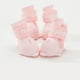 thumbnail image 5 of Botas para mascotas con dibujos animados, impermeables, de silicona, zapatos de lluvia para perros con gancho y bucle para Pomeranian Bichon Teddy, color rosa S, 5 of 5