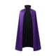 thumbnail image 1 of Capa de Halloween, capa de mago, capa de diablo para niños y adultos, disfraz de Halloween Violeta 75 cm, 1 of 9