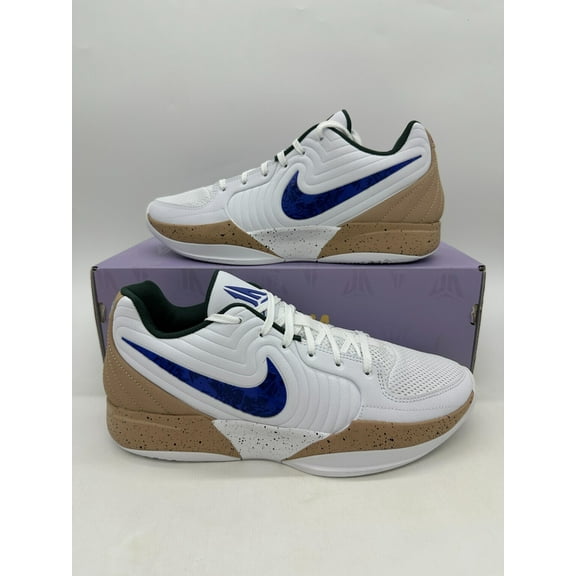 Nike Ja 2 Men's size 11 White Blue Tan Basketball Shoes FD7328 101