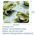 thumbnail image 5 of Frog Square Gaming Mousepad Desk Mat Non-Slip Rubber Bottom Printed 8.3x9.8 Inch Suitable for Office and Gaming, 5 of 6