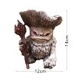 thumbnail image 3 of Cuento De Hadas 12 Cm Hada Seta Elfo Chamán Hechicero Troll Figura De Decoración De Jardín Hecha De Resina De Alta Yuarrent HA039902-01, 3 of 5
