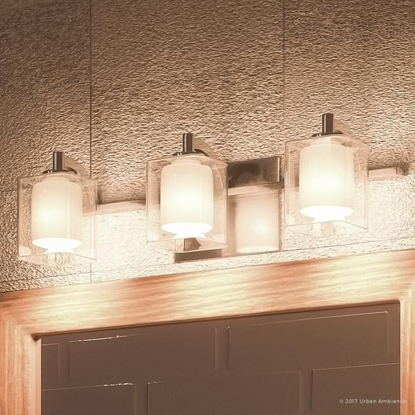 Urban Ambiance Luxury Modern Bathroom Vanity Light, Medium Size 6"H x