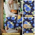 thumbnail image 5 of Pioneer Flower Floral Print Pattern Round Tablecloth 60 X 60 Inch, Wrinkle Resistant Wipeable Table Cloth for Kitchen Dining Picnic Patio Party, 5 of 6