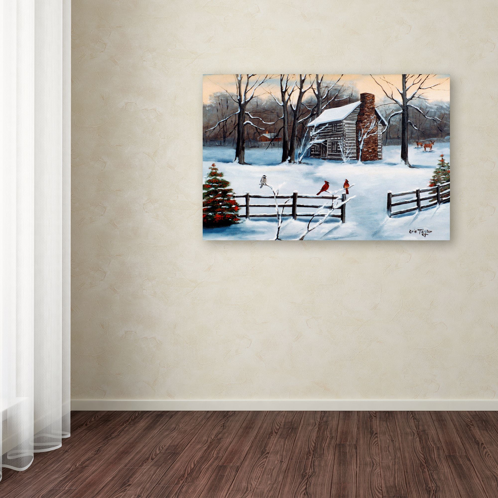Trademark Fine Art 'Old Hickory Tavern' Canvas Art by Arie Reinhardt Taylor
