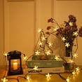 thumbnail image 5 of Cadena de luces LED solares de cerezo para exteriores, impermeables, para Navidad, vacaciones, dormitorio, decoración, 5 of 5