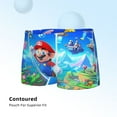 thumbnail image 4 of Gokiu Mario Boys' and Toddler Underwear Comfort Flex Waistband Boxer Briefs, 4 of 8