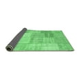 thumbnail image 2 of Ahgly Company Indoor Rectangle Patchwork Emerald Green Transitional Area Rugs, 8' x 10', 2 of 4