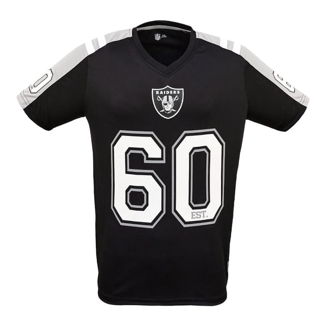 Playera NFL Talla CH Manga Corta Las Vegas Raiders Negro para Hombre