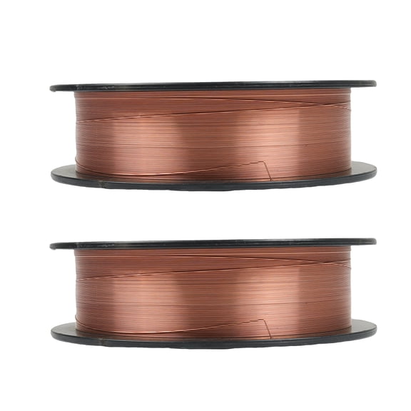 findmall 2 Pcs ER70S-6 .023" (0.6 mm) Mild Steel MIG Welding Wires 10-Lbs Wire