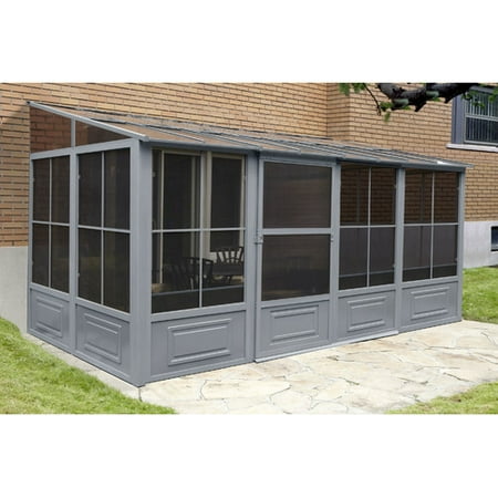 UPC 060051059129 product image for Gazebo Penguin All Season 16 Ft. W x 8 Ft. D Metal Wall-Mounted Gazebo | upcitemdb.com