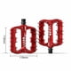 thumbnail image 1 of Pedales De Bicicleta De Montaña ENLEE Pedales de bicicleta Antideslizante Ensanchar Pie de cama Piezas de bicicleta impermeables (Rojo) Ndcxsfigh Accesorios para bicicletas, 1 of 8