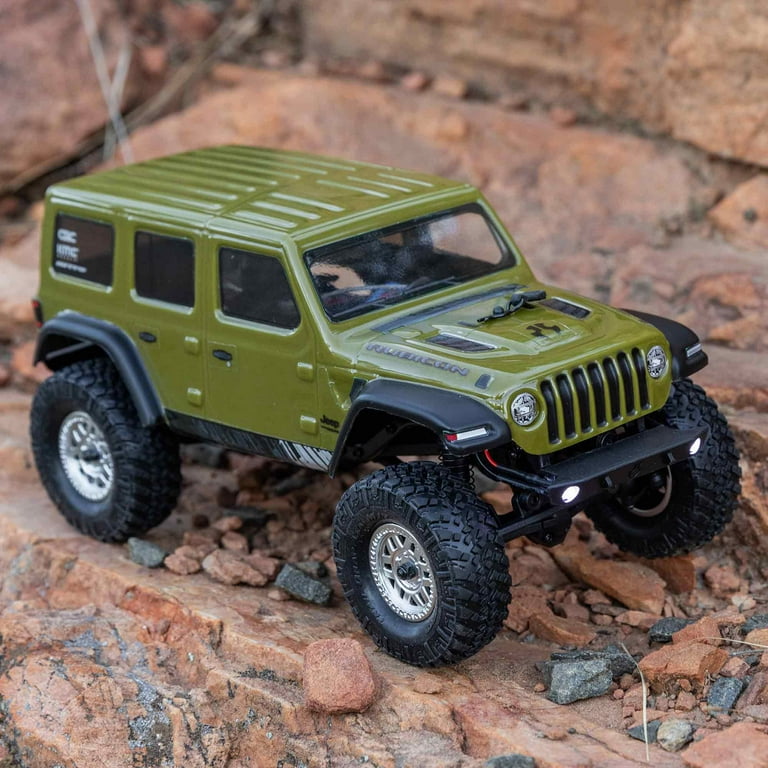Axial SCX24 2019 Jeep Wrangler JLU CRC Green 1/24 4 Wheel Drive