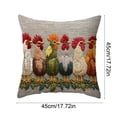 thumbnail image 3 of Cute Quadruped Patterns Cushion Cover Soft Throw Pillowcase Removable And Washable Pillowcase For Sofa And Chair Ideal Choice For Summer Sofa And Bedroom Decor, 3 of 6