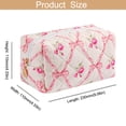 thumbnail image 3 of Bolsa de maquillaje HHQQWZ bolsa de cosméticos de viaje para mujer y niña rosa, 3 of 7
