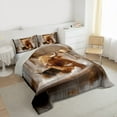 thumbnail image 3 of Homewish Highland Cattle 3 Pieces Queen Comforter Set for Female Men,Farmhouse Animal Ultra Soft Bedding Sets,Retro Vintage Bedding Comforter Set,Luxury Bedroom Decor,Reversible, 3 of 8