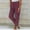 33-Wine, variant on SELONE Womens Linen Pants Mid Rise with Pockets Cotton Linen Lounge Trousers Ankle Length Baggy Go Out Pants Gray 2XL