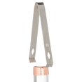 thumbnail image 3 of Bar Lux Black-Plated Stainless Steel Ice Tongs - 6 1/4" x 2 1/2" x 3/4" - 1 count box, 3 of 10