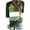 Green, variant on WREESH Womens Fashion Half Zip Sweatshirt V Neck Color Block Pullover Top Regular Fit Long Sleeve Tops Casual Patchwork Zipper Knitted Shirt Tops Blouse Coffee