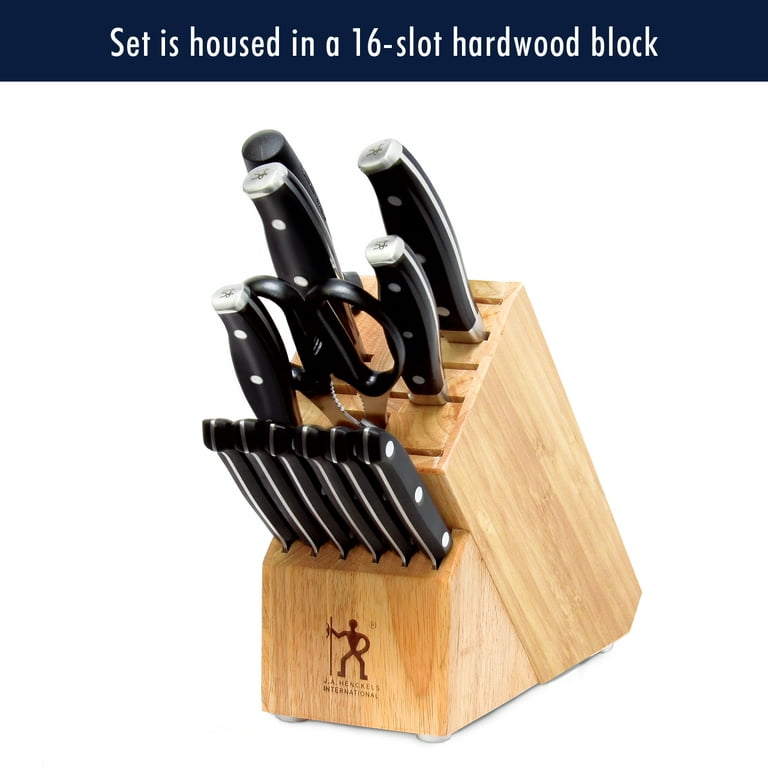 J.A. Henckels International Forged Premio 19-piece Knife Set /w Block