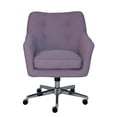 thumbnail image 2 of Serta Style Ashland Home Office Chair, Lilac Twill Fabric, 2 of 5