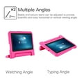 thumbnail image 3 of Dteck Kid Friendly Case Compatible for Walmart Onn 8 inch Android Tablet (Model ONA19TB002) 2019 Released Shockproof Light Weight EVA Foam Handle Stand Cover,Rose, 3 of 5