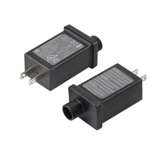 Replacement Yard Inflatable Adapter Power Supply Adaptor - 12V 1.0A - Inflatable Plug Replacement Class Power Supply - for Christmas Tree Light Yard Blow Up Decorations