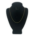 thumbnail image 3 of Ioka - 14K Yellow Solid Gold 2.1mm Classic Rolo Cable Chain Necklace with Lobster Clasp - 22", 3 of 6