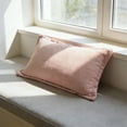thumbnail image 4 of Winter Fleece Pillowcase, 29x19in Plush Flocked Pillow Cover Only | Vegan Velvet for Hair Care, Wrinkle Reducing, Gift - Gray, 4 of 6