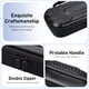 thumbnail image 4 of Funda protectora a prueba de golpes compatible con PlayStation Portal y PS5 Portal, bolsa de almacenamiento portátil para accesorios de PS5, 4 of 6