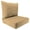 Rave Birch, variant on Jordan Manufacturing 46.5" x 24" Rave Birch Tan Solid Rectangular Outdoor Deep Seat Chair Cushion Set with Welt