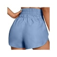 thumbnail image 2 of Womens Athletic Shorts High Waisted Running Shorts Gym Workout Shorts, 2 of 5