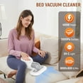 thumbnail image 2 of Sentryse 11Kpa Handheld Mattress Vacuum Cleaner, UV Light for Deep Cleaning Bed, Sofa, Couch, Pillow, 2 of 8