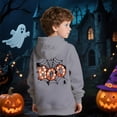 thumbnail image 2 of Mercatoo Kids Girls Halloween 𝐅𝐥eece Hoodies Cute Pumpkin Graphic Pullover Hoodie Sweatshirts Thick Warm Long Sleeve Tops Clothes, 2 of 4