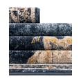 thumbnail image 6 of Unique Loom Utopia Collection Area Rug - Helios (8' x 10' Rectangle Navy Blue/Light Blue), 6 of 7