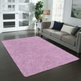 thumbnail image 5 of Mainstays Confetti Pink Purple Shag Indoor Area Rug, 5'x7', 5 of 7