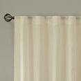 thumbnail image 4 of Home Essence Avery Solid Crushed Sheer Window Panel Pair, 4 of 6