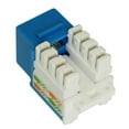 thumbnail image 2 of Keystone Jack Insert/Punch-down - Cat 6 RJ45 Networking, Blue, 2 of 2