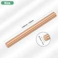 thumbnail image 3 of Uxcell Copper Round Rod 10mm x 100mm T2 Copper Stock, 3 of 7