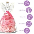 thumbnail image 6 of Gifts for Her, Glass Angel Figurine with Three Roses Gifts,Preserved Forever Real Rose Gifts for Women, Angel Guardian with Rose Flower Gift - pink, 6 of 6
