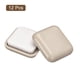 thumbnail image 3 of Deslizadores de muebles Uxcell de plástico autoadhesivos, almohadillas deslizantes cuadradas para sillas en alfombras, gris 0.98" 12 piezas, 3 of 6