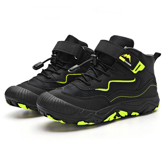 Zapatos de senderismo para niños y niñas, zapatillas de deporte para niños, botas de trekking al aire libre (negro 32) Ndcxsfigh Tenis De Mujer Tenis De Hombre