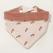 Baby Bibs Infant Burp Cloths Newborn Stuff Feeding Drool Bandana Saliva Cartoon Soft Bib Safety Protection Baby Accessories 3638-4