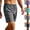 #04 Purple 【Mix, Match & Rotate: Stock Up on Daily Colors】, variant on Men's Water Repellent Beach Swim Shorts, Secure Zipper Pockets Adjustable Drawstring Elastic Waist Wrinkle Resistant Straight Cropped Pants for Swimming Surfing Summer | TruHer,Black L