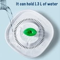 thumbnail image 4 of Fontaine pour Chat 1,3 L Fontaine pour Animaux Distributeur Automatique d'Eau pour Chat Bol Distributeur d'Eau pour Chien avec Débit d'Eau Réglable à 3 Vitesses Pompe à Eau Ultra Silencieuse Distributeur d'Eau pour Chat Réutilisable à 2 Couches fo, 4 of 10