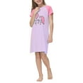 thumbnail image 6 of WIBACKER 5-14Years Girl's Comfy Modal Tencel Nightgowns Unicorn Pajamas Kids Nightdress, 6 of 6