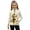 Bee Floral, variant on Zebra Print Outerwear Vest for Girls Soft Zipper Sleeveless Jacket Zip Up Outerwear with Pockets Lightweight Sports Coat Running Golf Outfits 2 Years