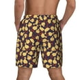 thumbnail image 3 of Kdxio Cute Small Farm Birds Print Men'S Swim Trunks With Compression Liner 7 Inch Inseam Quick Dry Swim Shorts, 3 of 7